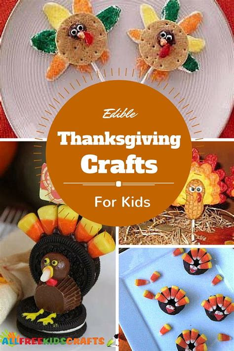 On march 17th every year, americans gather together to celebrate st. 24+ Edible Thanksgiving Crafts for Kids