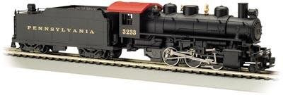 Bachmann Trains 2-6-0 Mogul with Smoke and Tender - Pennsylvania Railroad 3233 On Sale