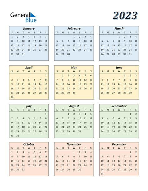 All calendars print in landscape mode (vs. 2023 calendar pdf word excel