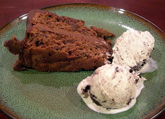 Triple-Chocolate Cake with Chocolate Peppermint Filling