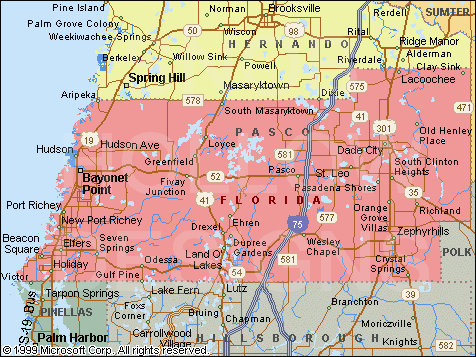 Where Is Hudson Florida On A Map City of Hudson, Florida