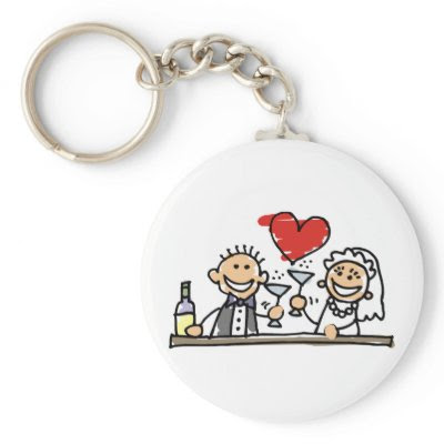Wedding Celebration Keychain