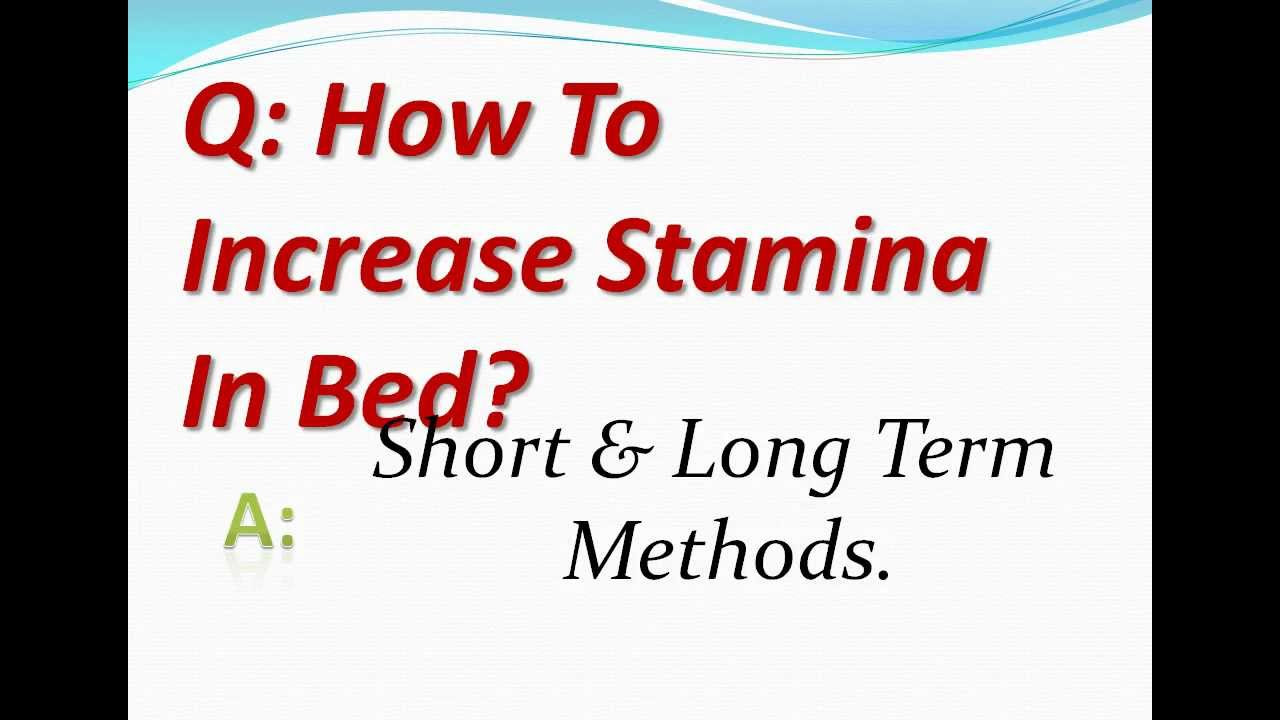to stamina on how bed improve maxresdefault.jpg to stamina on how bed improve maxresdefault.jpg