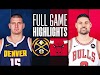 BULLS at NUGGETS | FULL GAME HIGHLIGHTS | November 4, 2023