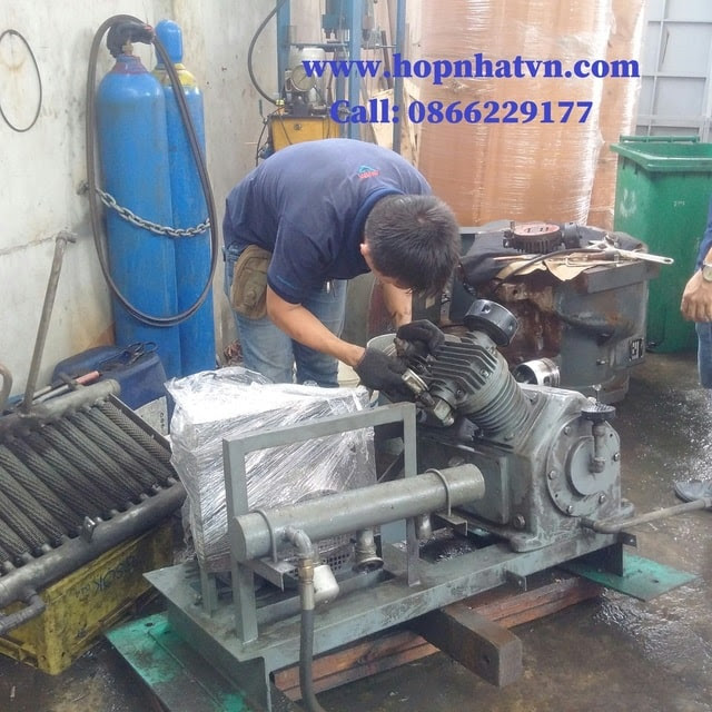 Sửa chữa máy nén khí trục vít công nghiệp