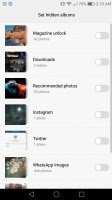Hidden albums - Huawei Honor 6x review
