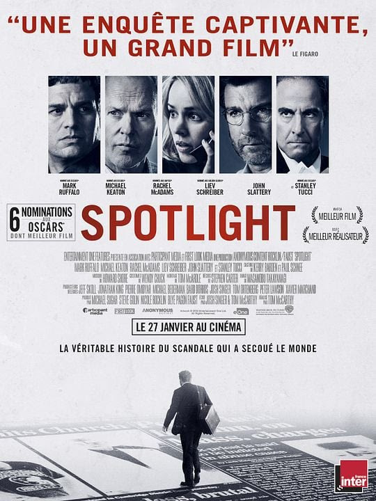 Affiche du film Spotlight - Affiche 1 sur 1 - AlloCiné