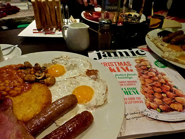 festive breakfast