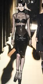 Lady Gaga in Thierry Mugler Paris Fashion Week