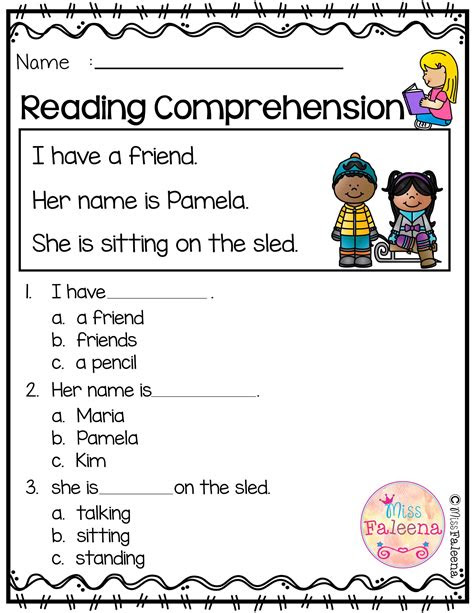  kindergarten worksheets reading goofas