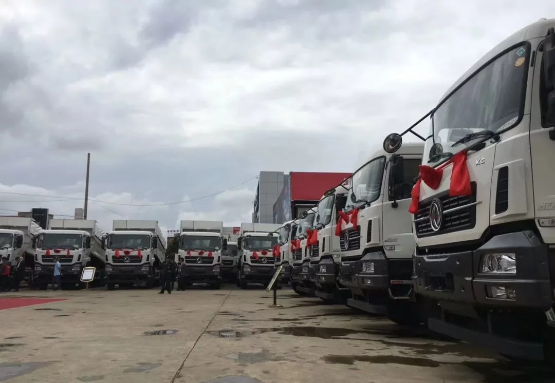 东风商用车1 6月累计销售中重卡辆 完成年度目标的50
