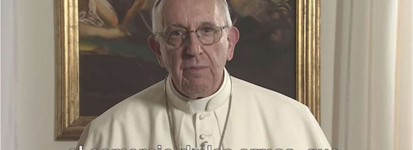 El Papa Francisco ha pedido compromiso para acabar con el comercio de armas