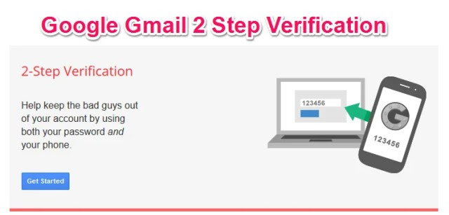 Google Gmail 2 Step Verification Enable kare Double Security ke liye
