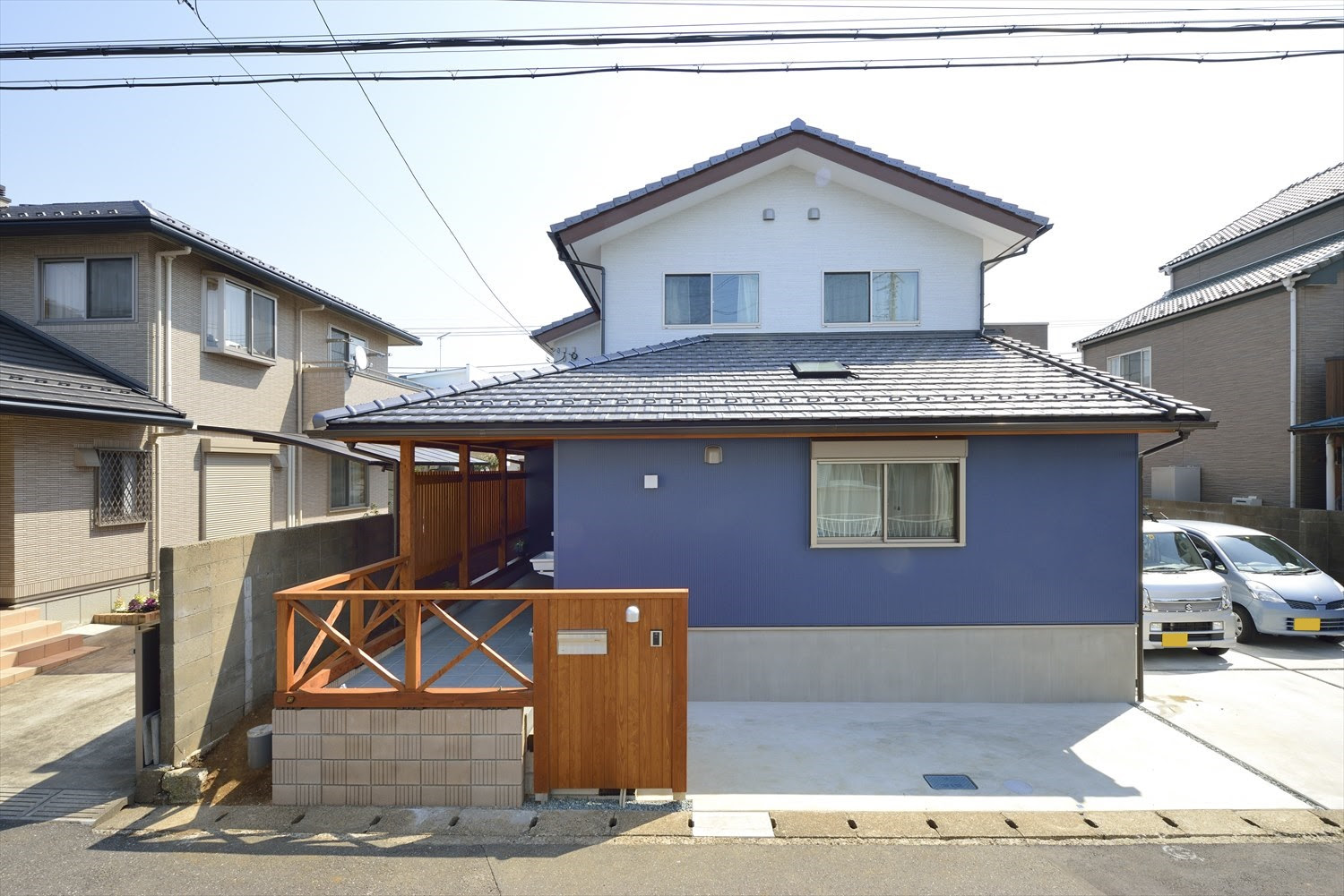 一階が広い家のおしゃれな外観実例 デザインのコツを解説 かしの木建設株式会社