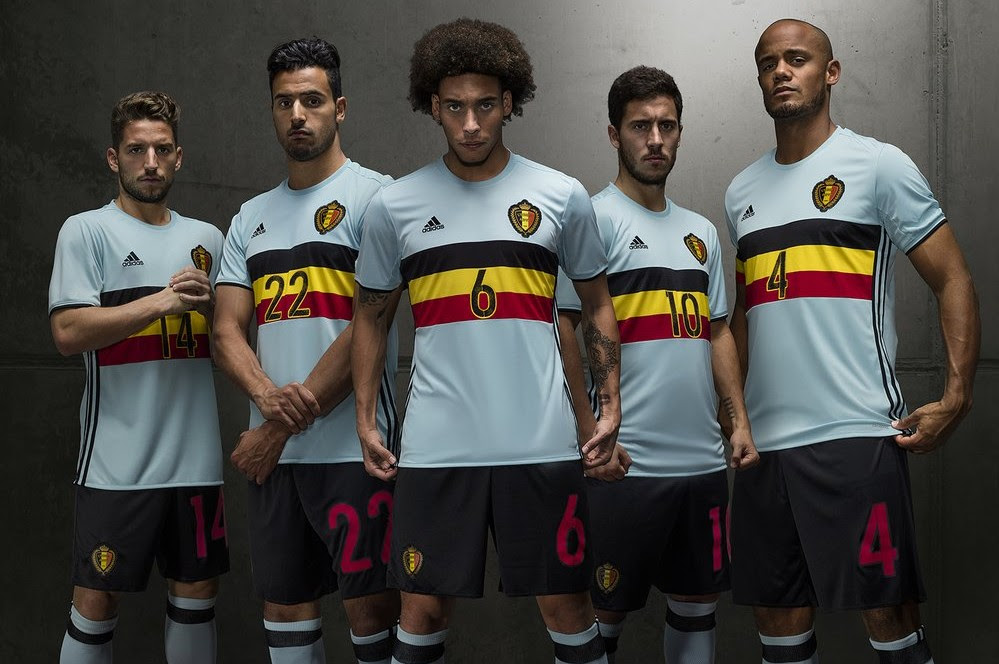 Belgium football team's new cycling-inspired away kit ...