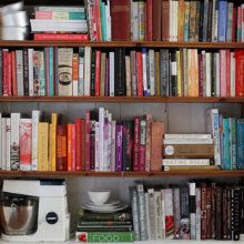 <a href="http://pinterest.com/poireschocolat/food-books/">A list of My favourite food books</a>