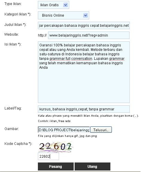 Tips n Trik Berpromosi Dengan Iklan Gratis  Tips Trik Blog