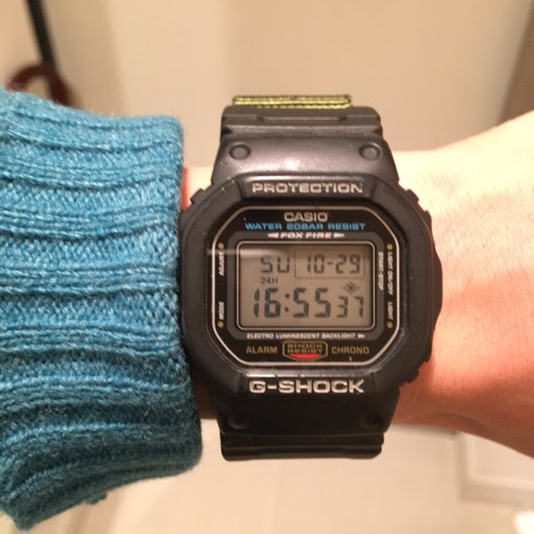 超難儀 G Shock は Natoストラップ の夢を見るか きょうの腕前