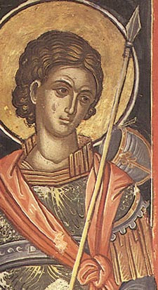 IMG ST. LUPUS, Martyr, the Servant of St Demetrius of Thessalonica