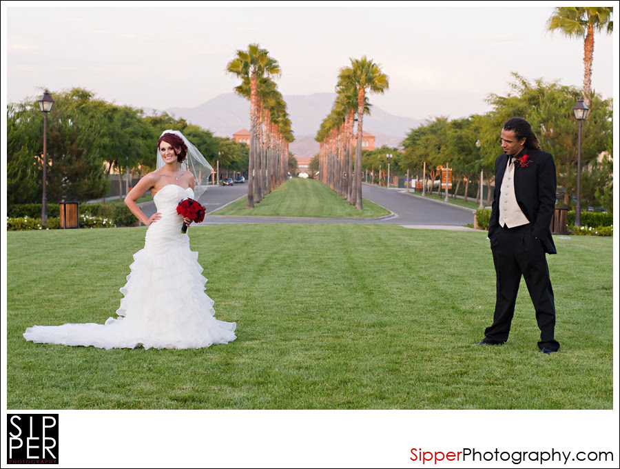 woodbury_clubhouse_wedding_3 Groom checking out his bride in Irvine, CA
