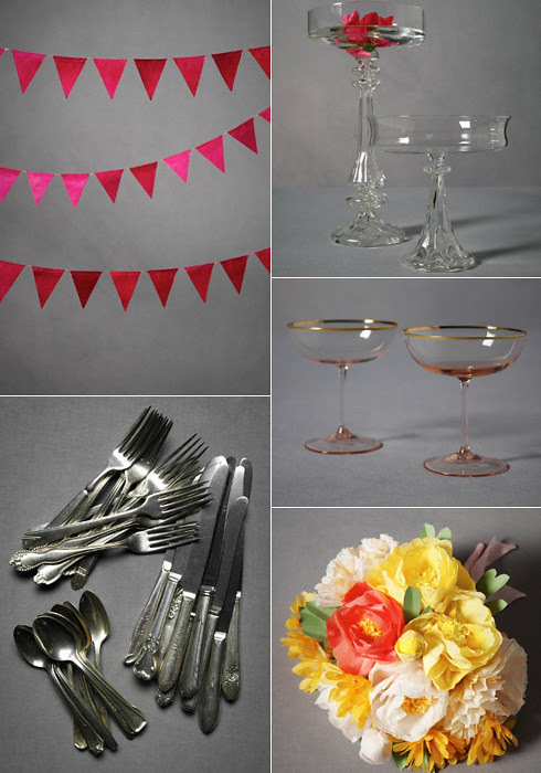 bhldn decor tableware wedding