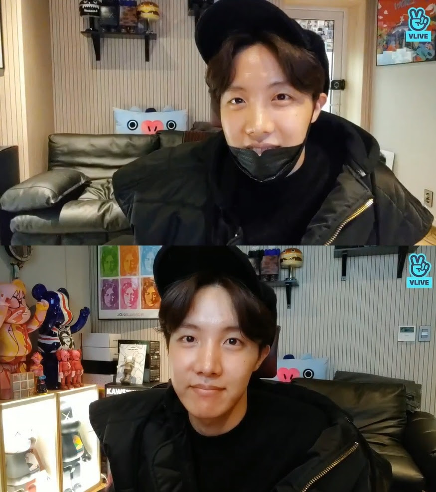V Report J Hope Talks Dancer Background Competition Within Bts