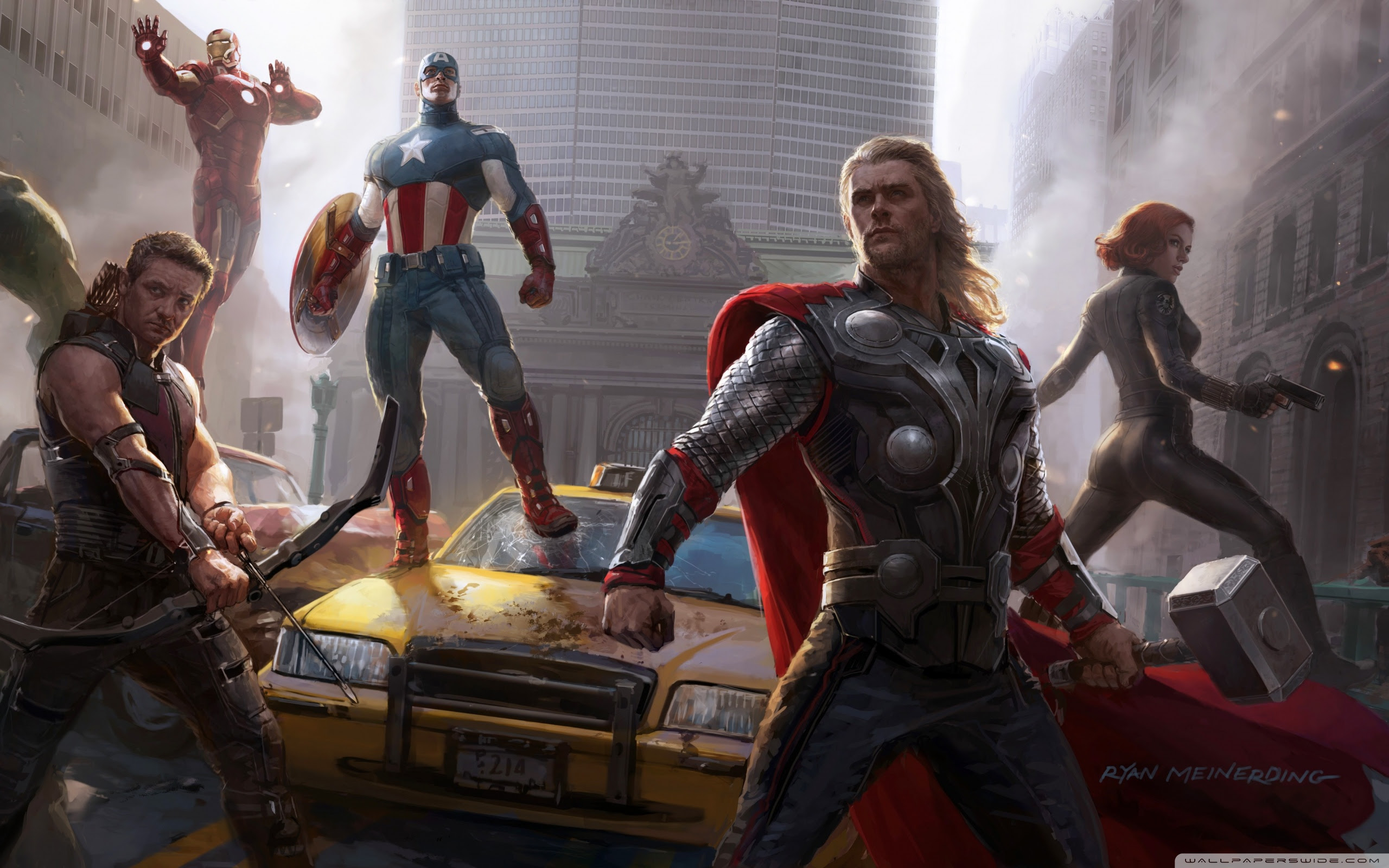 Avengers Assemble !!! Ultra HD Desktop Background Wallpaper for 4K UHD