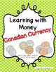 CANADIAN Coin Classroom Visuals and Math Games