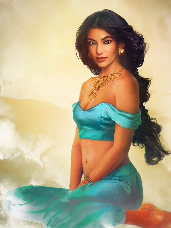 Realistic Disney Girls by Jirka Väätäinen