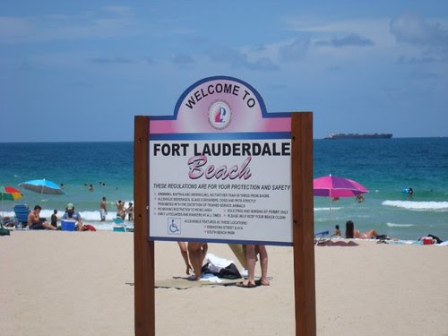 sprachreisen 17 Ft Laud Beach picture photo bild