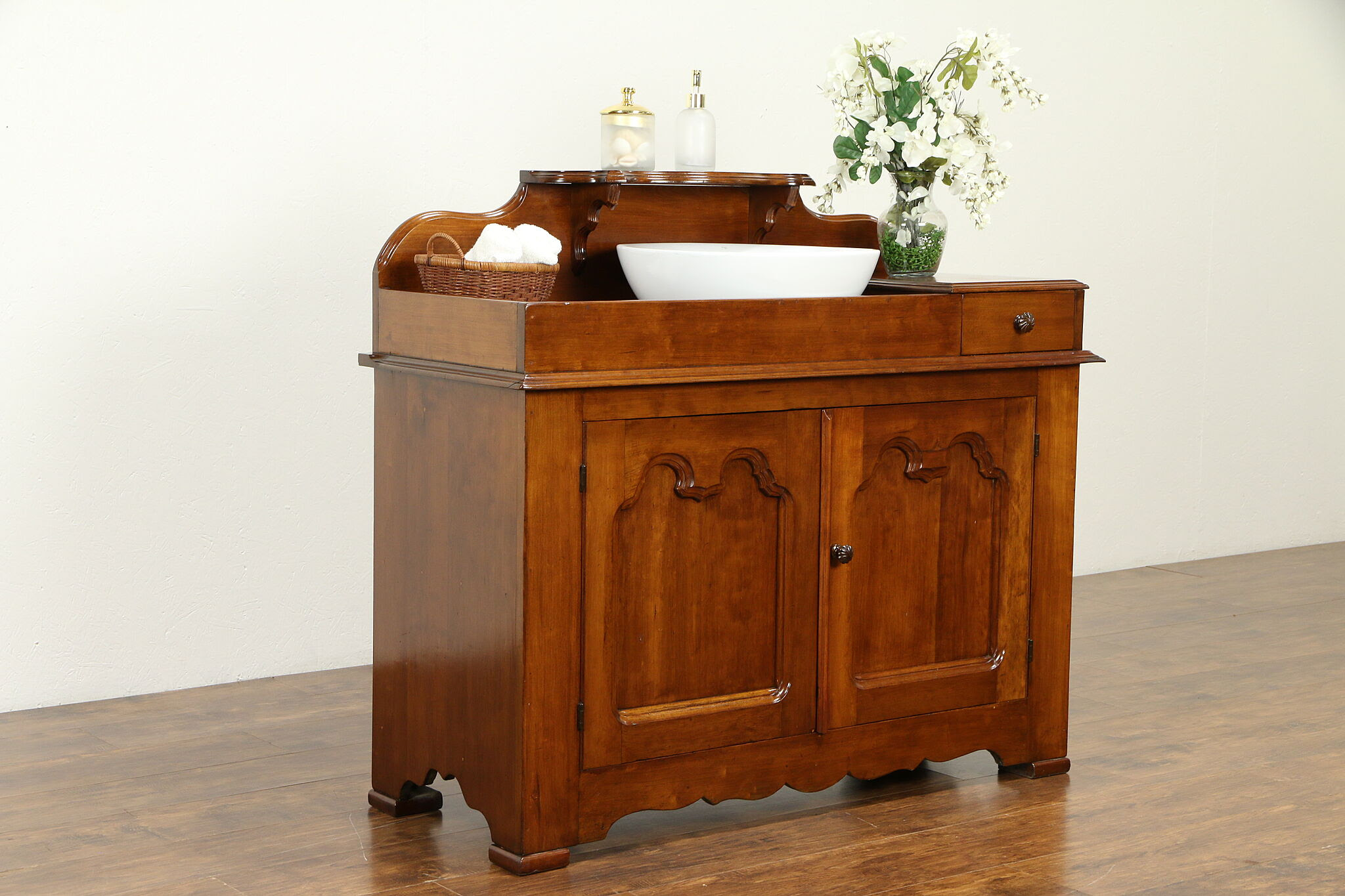Sold Cherry Antique Dry Sink