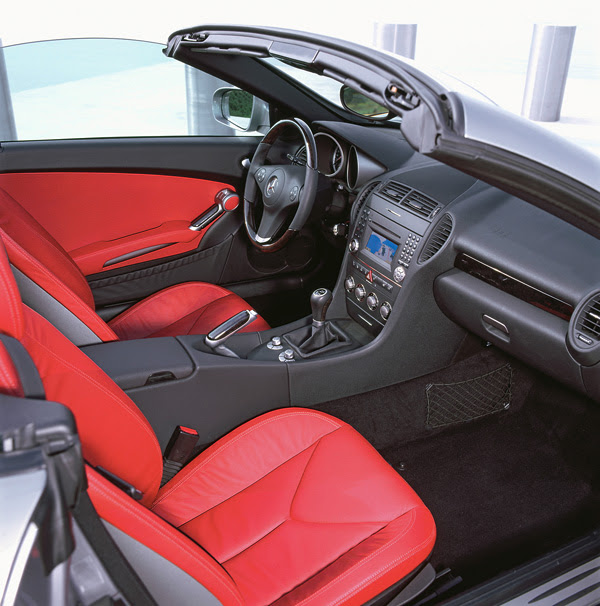 Mercedes slk interior