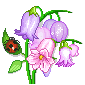 pixels flowers photo: Flowers graphics-kawaii-030311.gif