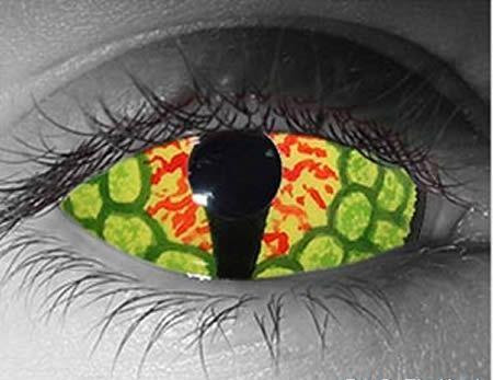 Strange Contact Lenses