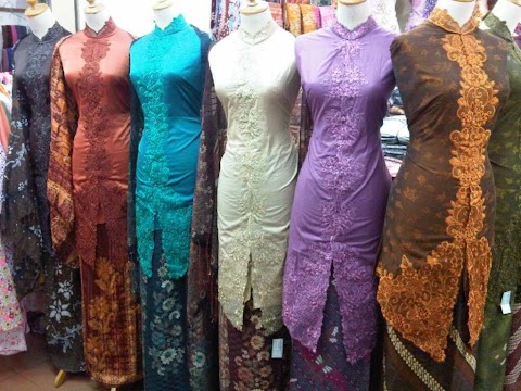 Model Leher Baju Kebaya