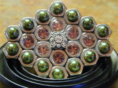 OOAK Hex Nut Belt Buckle with bling by gr8byz on Etsy, $28.00
