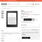Kindle Paperwhite (Black/White) $139 Delivered @ Myer Online