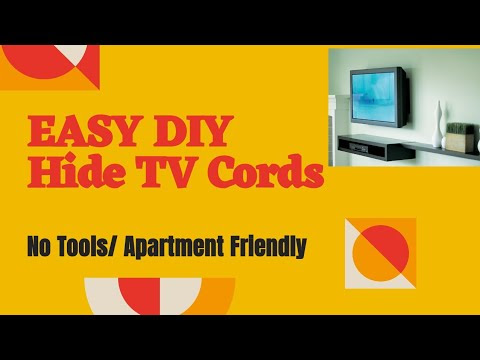 Video Flat Screen Cord Concealer