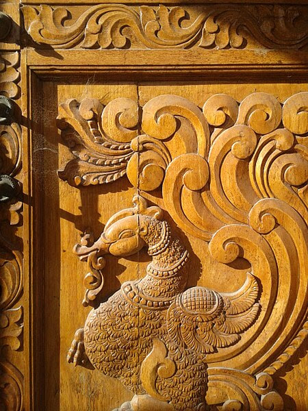 File:Carving on the doors of Shiva Vishnu Temple in Victoria ...