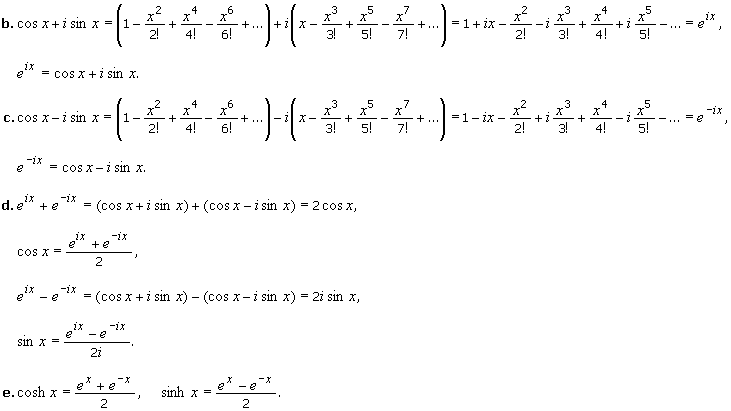 10.3 Taylor Series