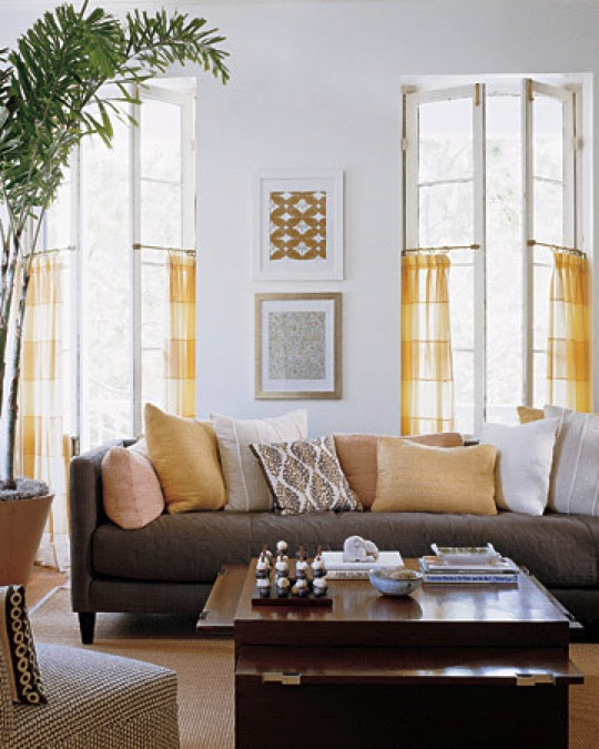 Gold And Silver  Living  Room  Decor 