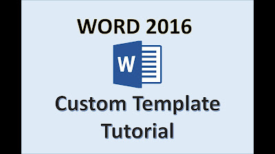 Cara Nak Buat Template Dalam Word