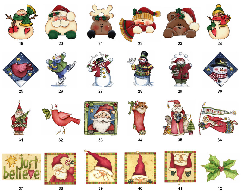 christmas graphics for address labels - Clip Art Library