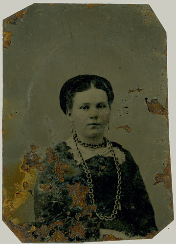 Woman with necklace