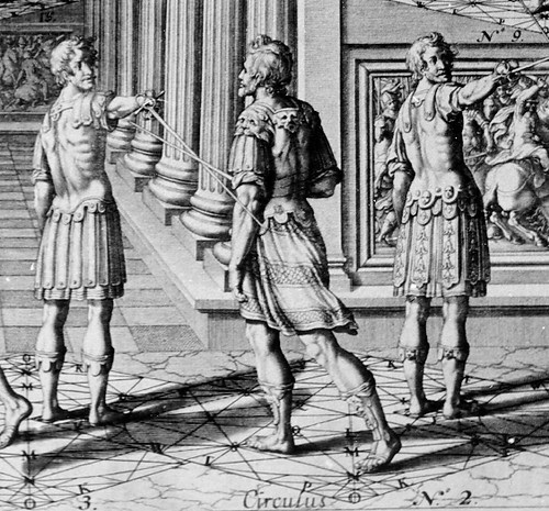 girard thibault  academie de l'espee 1628 detail