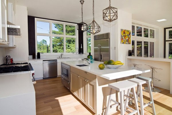 15 Contemporary U-shaped Kitchen Designs | Home Design Lover  U-shaped Kitchen Designs