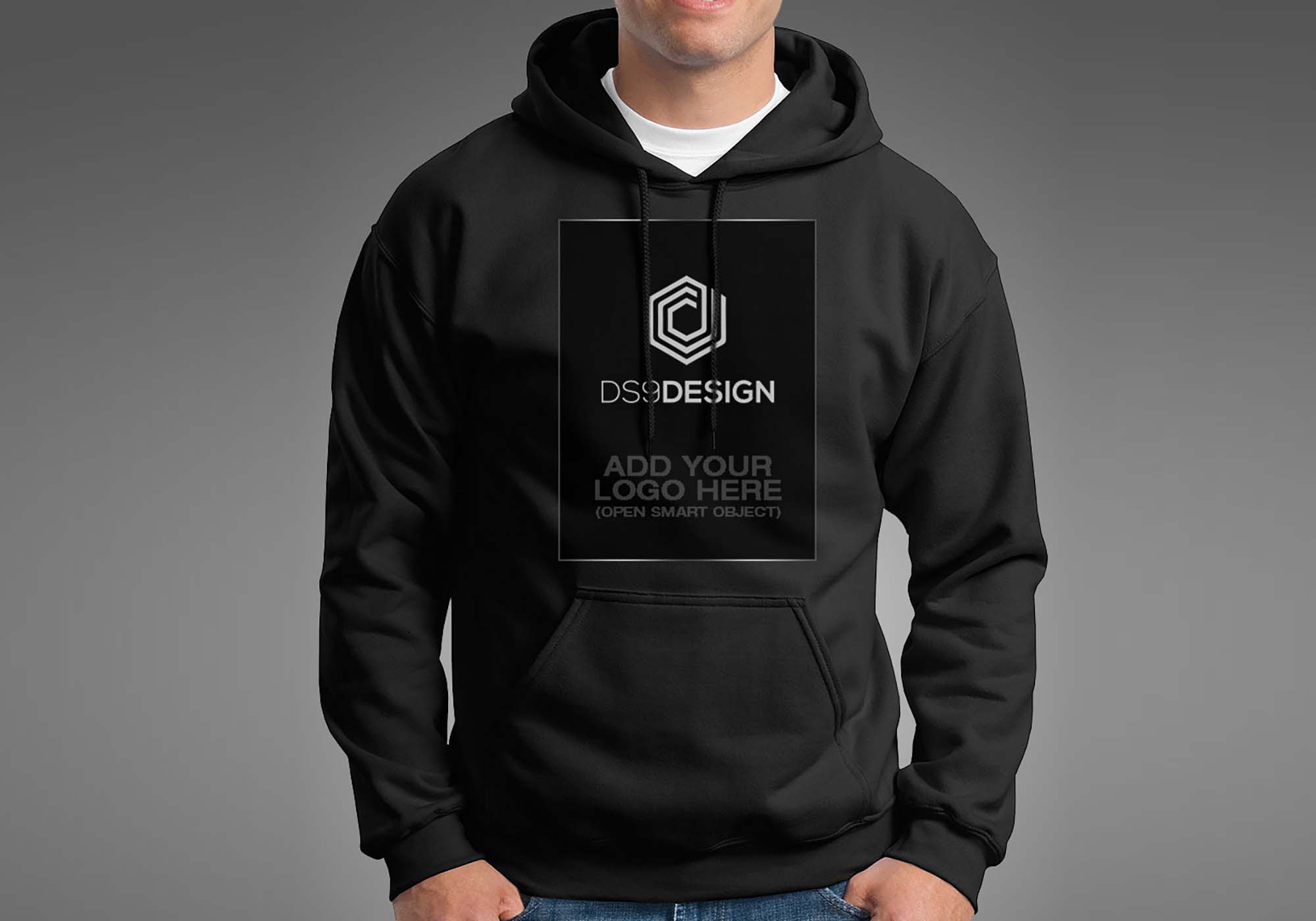 Download Free Gildan 18500 Hoodie Mockup Psd