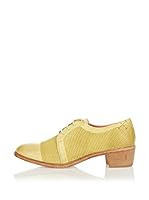 GOLDMUD Zapatos de cordones (Amarillo Claro)