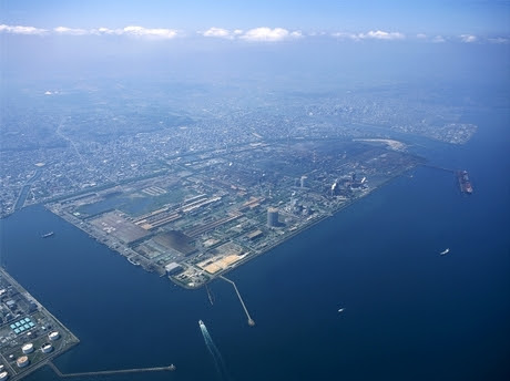 臨海工業地帯 大分市ロケーションオフィス