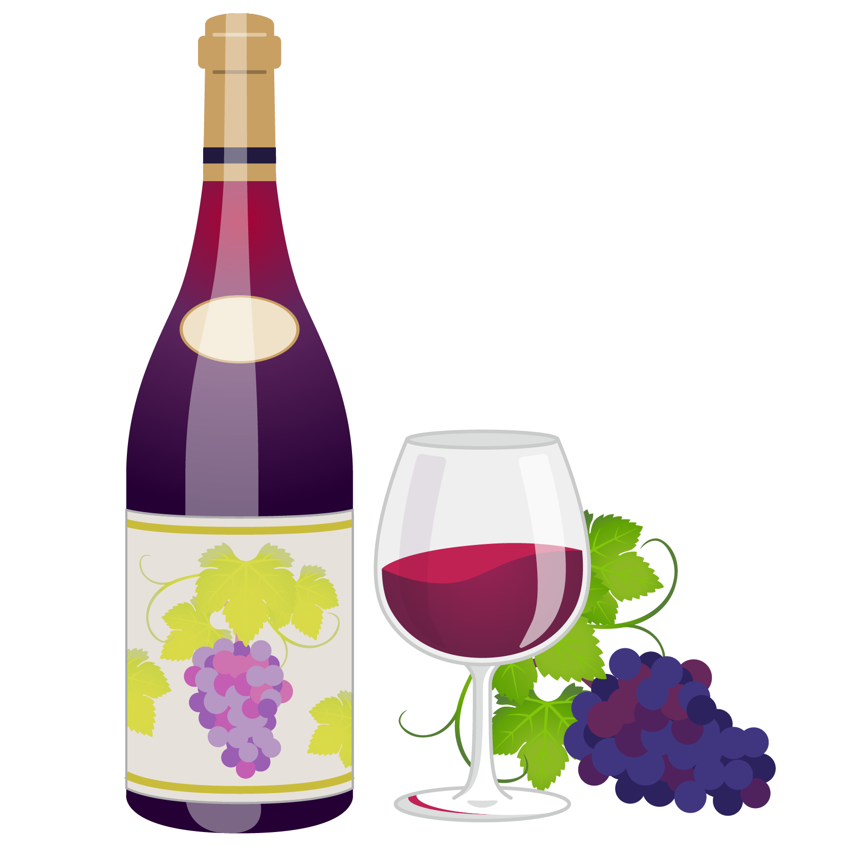 商用フリーイラスト 11月 ボジョレーヌーボー ワイン 赤 ボトル グラス03 Beaujolais Nouveau 商用ok フリー素材集 ナイスなイラスト